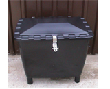 Black 210 litres Storage Box 